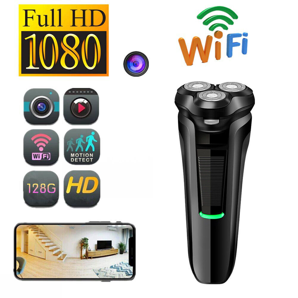 Hidden Razor Camera 1080P HD WiFi With Motion Detection