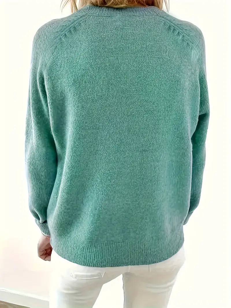Adeline | Women's Button Front Knit Sweater
