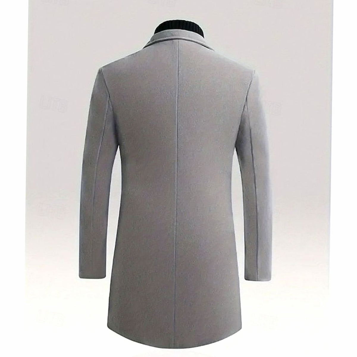 Alexander | Men's Classic Long Wool Coat Single-Breasted Overcoat