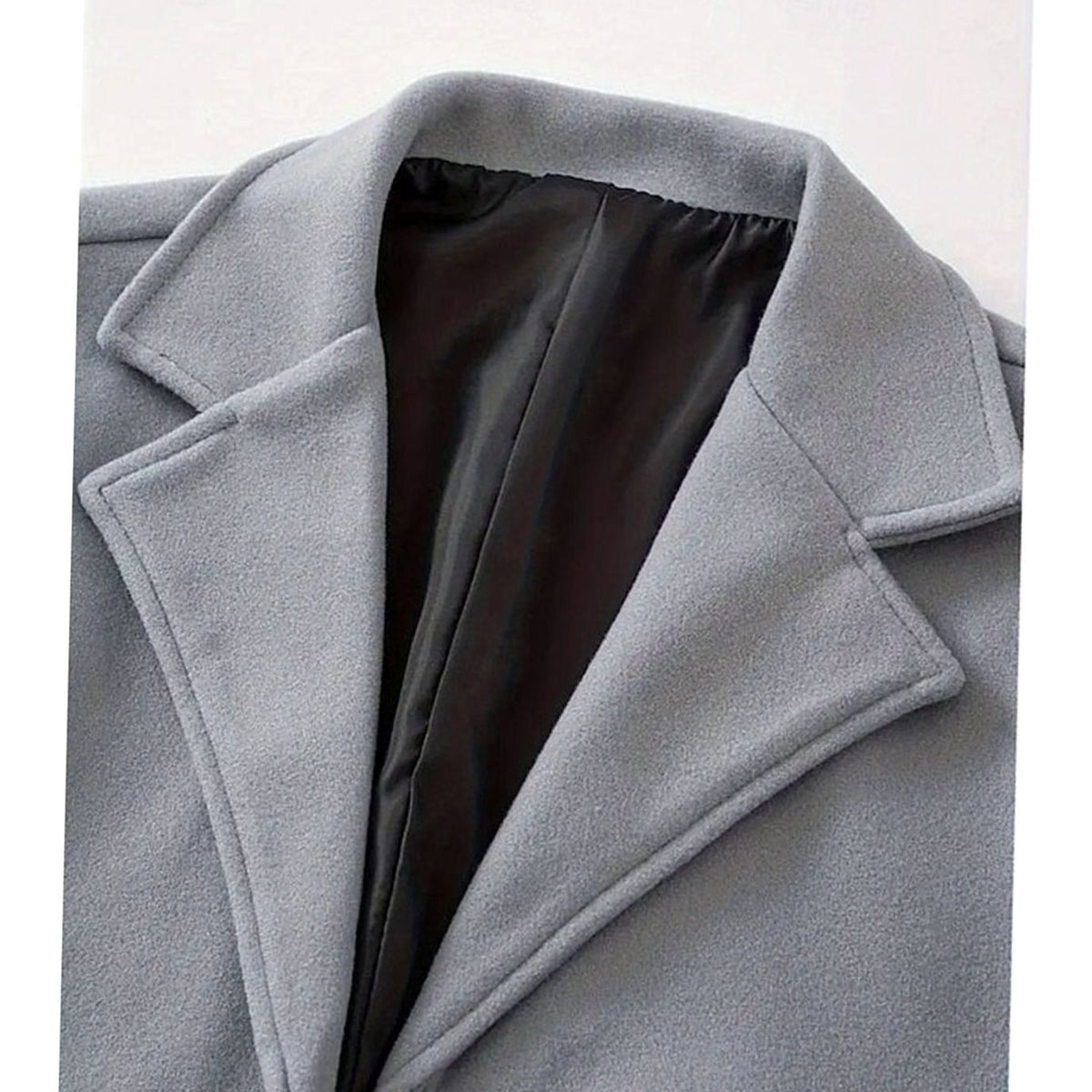 Alexander | Men's Classic Long Wool Coat Single-Breasted Overcoat