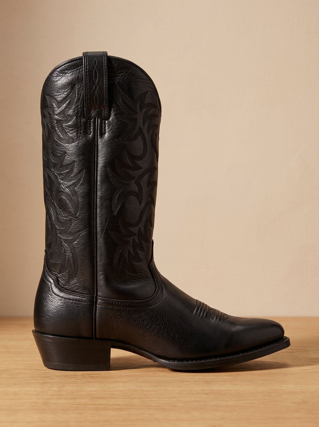 Aria | Women's Embroidered Mid-Calf Block-Heel Cowboy Boots