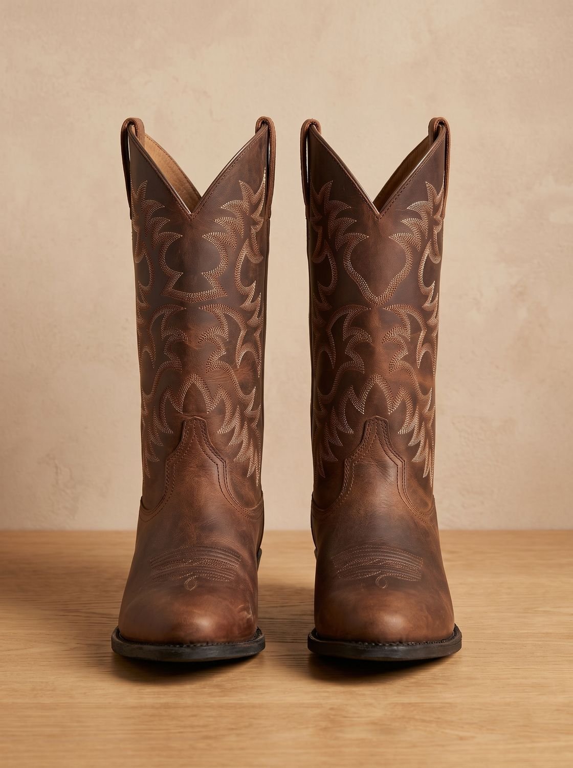 Aria | Women's Embroidered Mid-Calf Block-Heel Cowboy Boots
