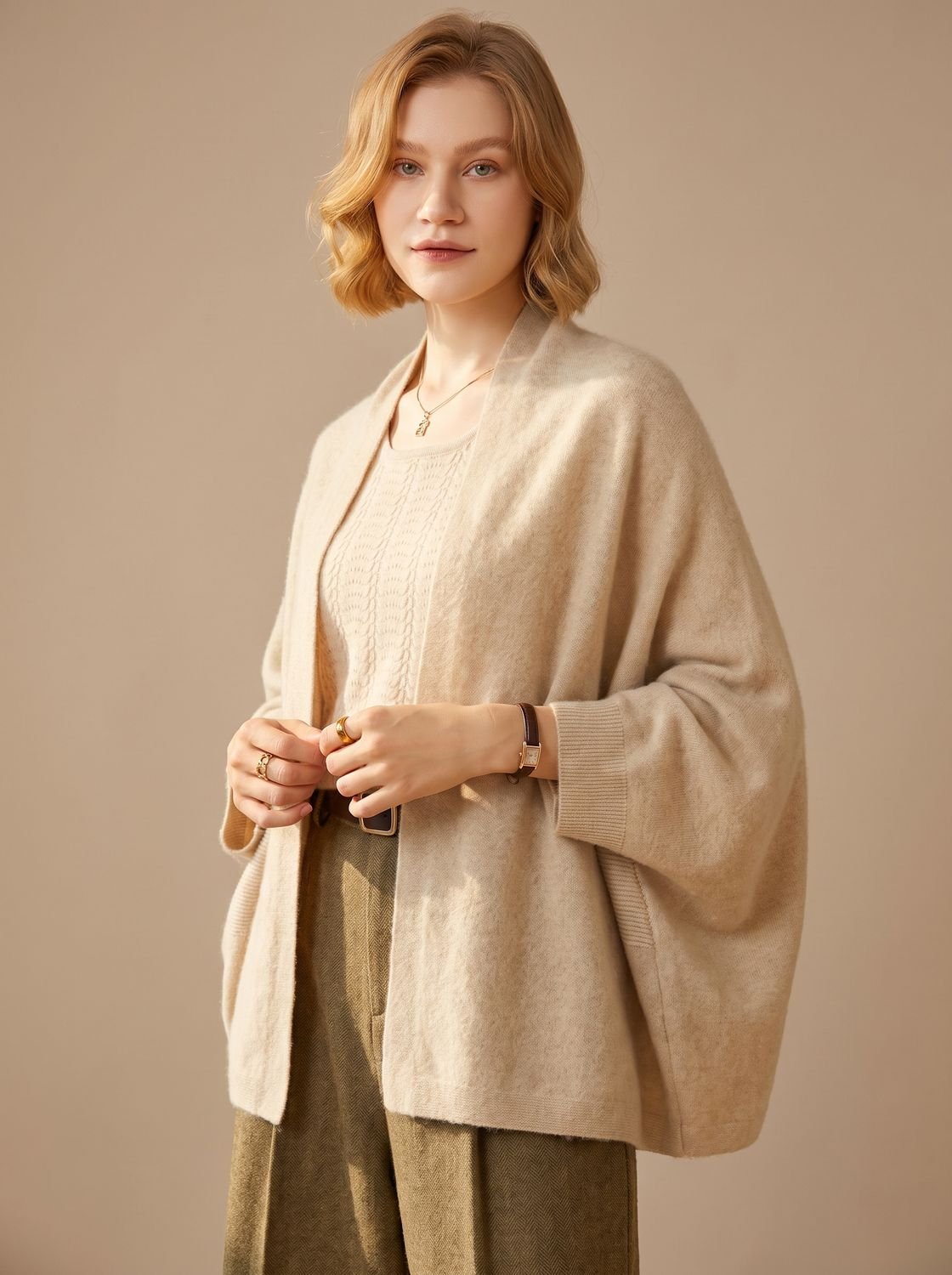 Aria | Women's Soft Faux Cashmere Oversized Wrap Scarf