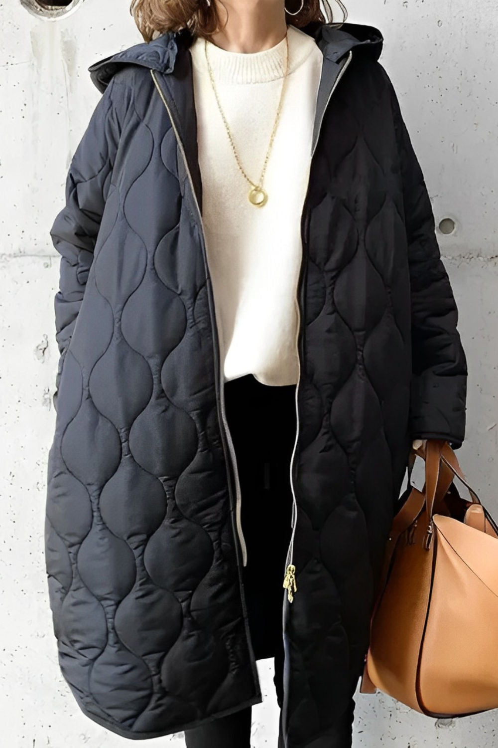 Beatrix | Women's Quilted Hooded Longline Parka