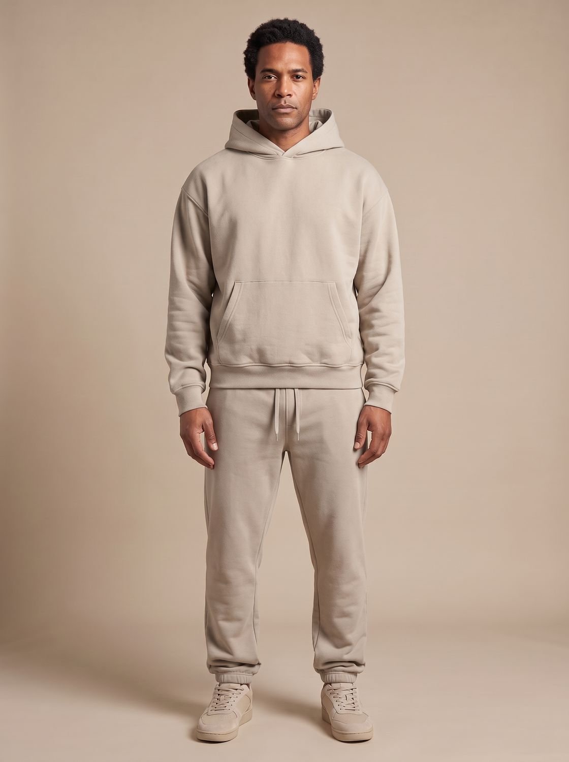 Benjamin | Men's Oversized Fleece Hoodie Jogger Tracksuit Set