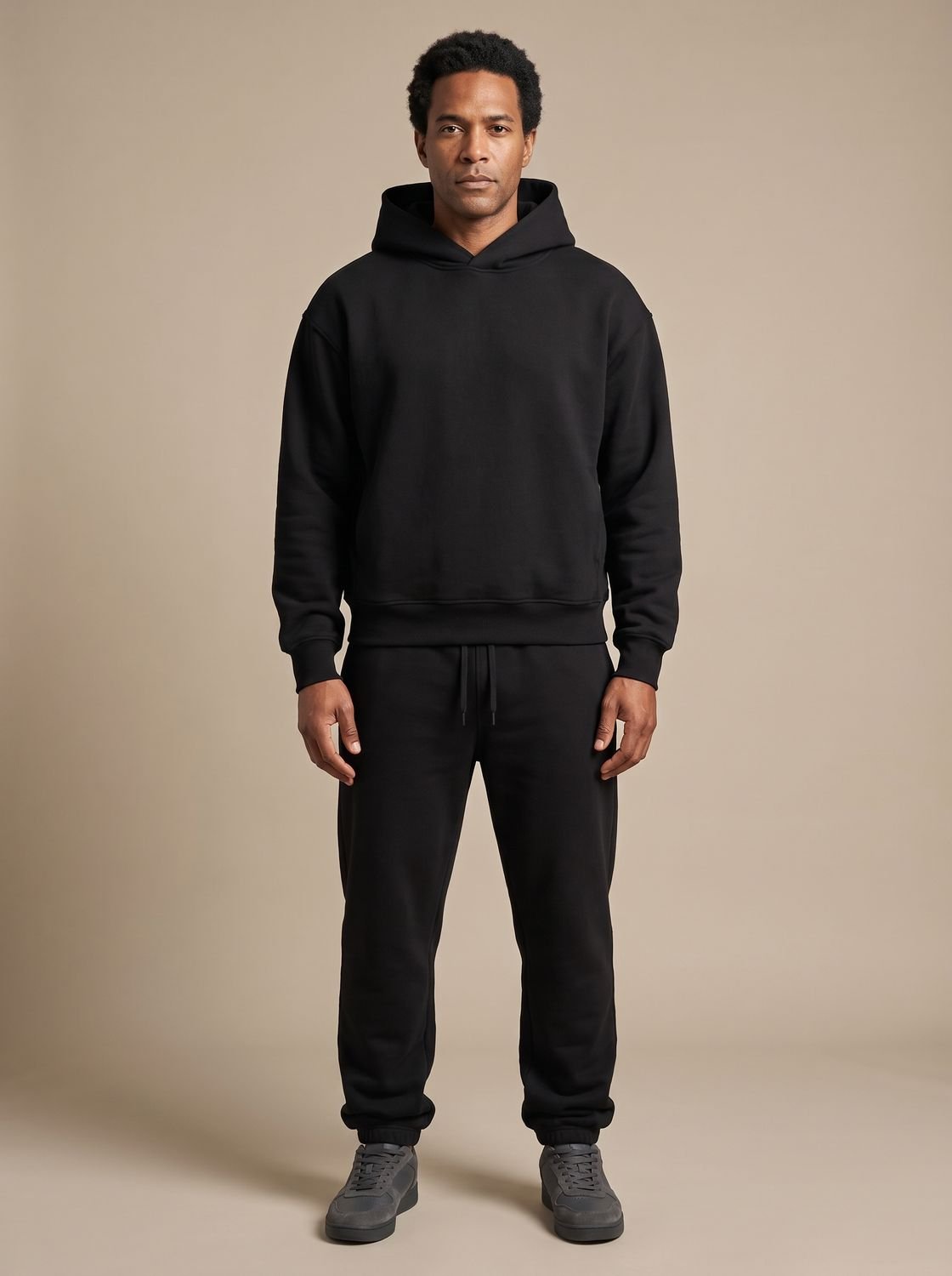 Benjamin | Men's Oversized Fleece Hoodie Jogger Tracksuit Set