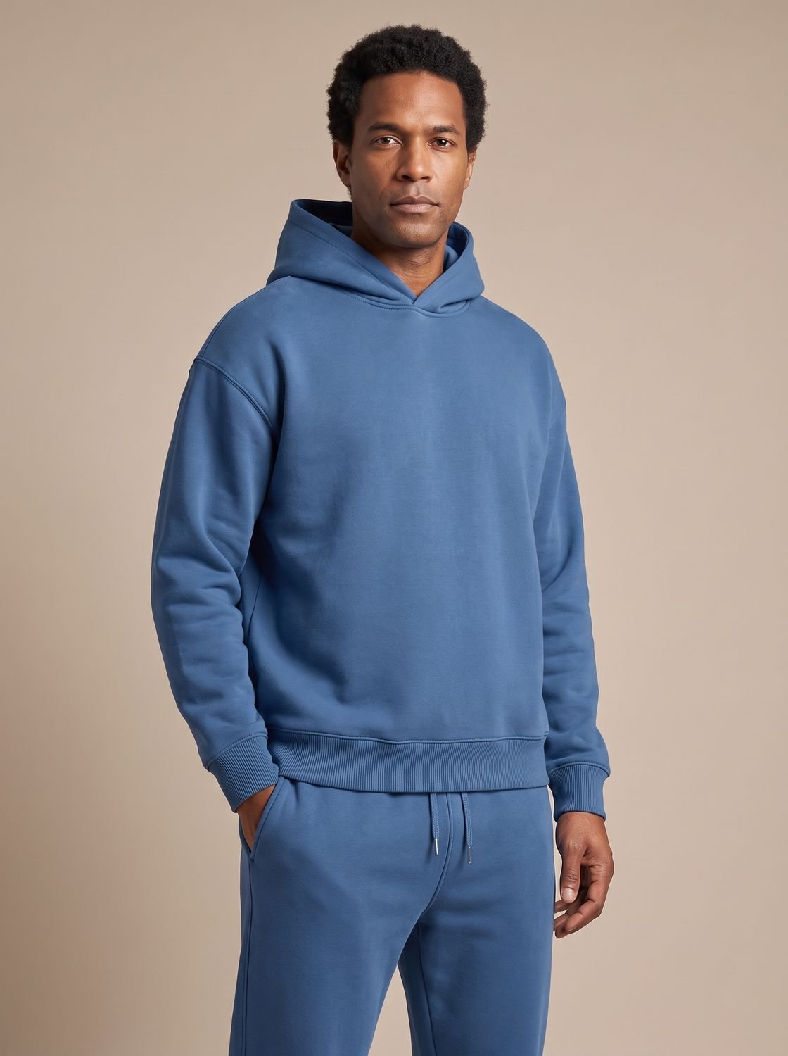 Benjamin | Men's Oversized Fleece Hoodie Jogger Tracksuit Set