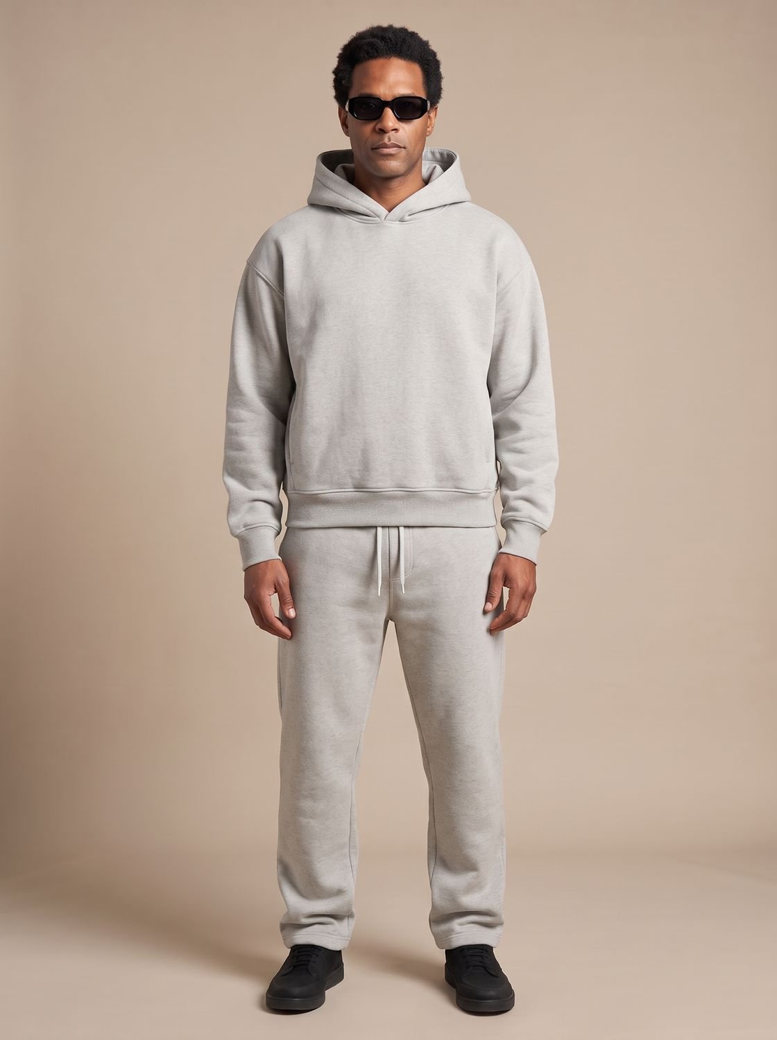 Benjamin | Men's Oversized Fleece Hoodie Jogger Tracksuit Set