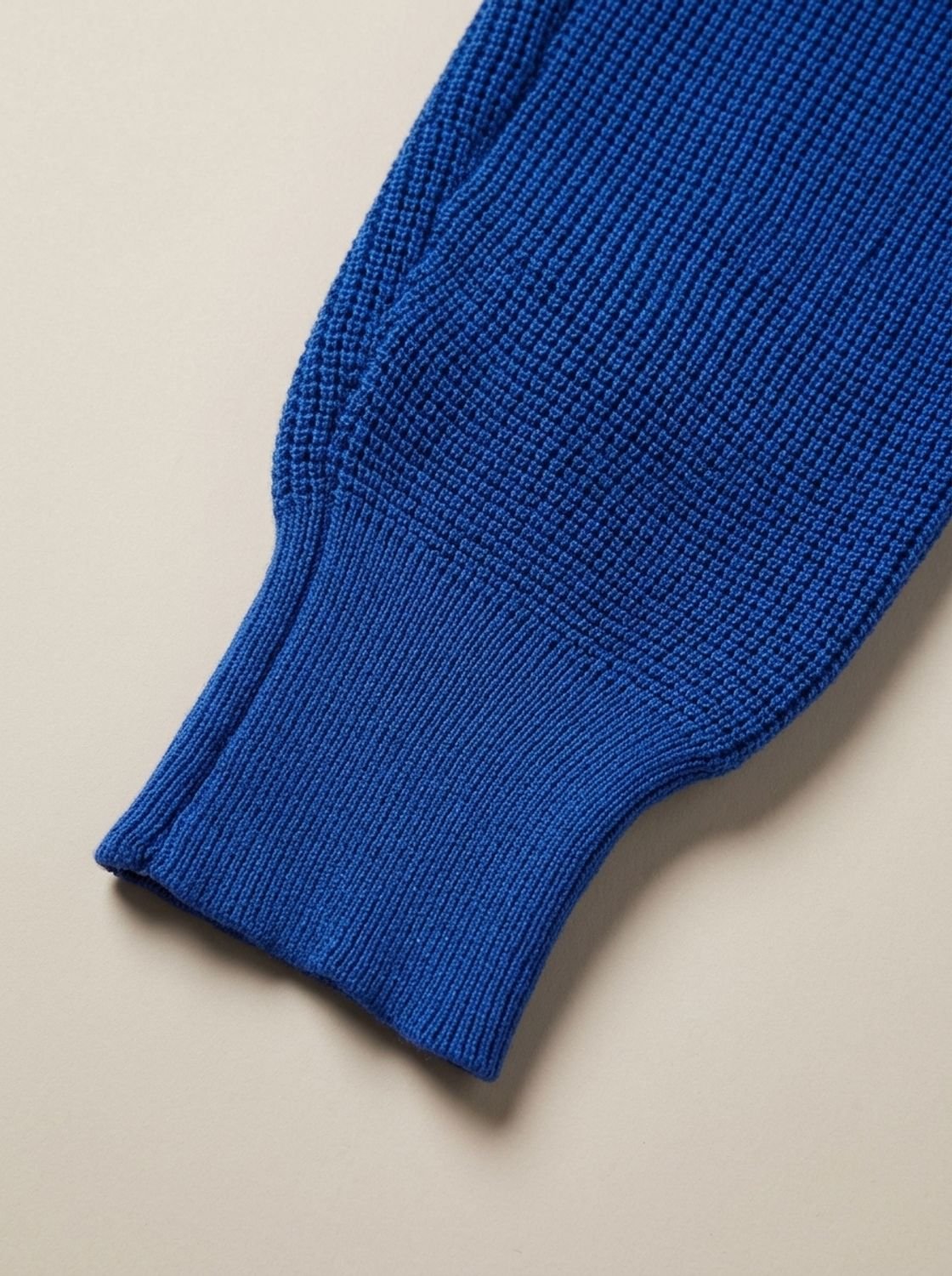 Benjamin | Men's Waffle-Knit Button-Collar Long Sleeve Pullover Sweater