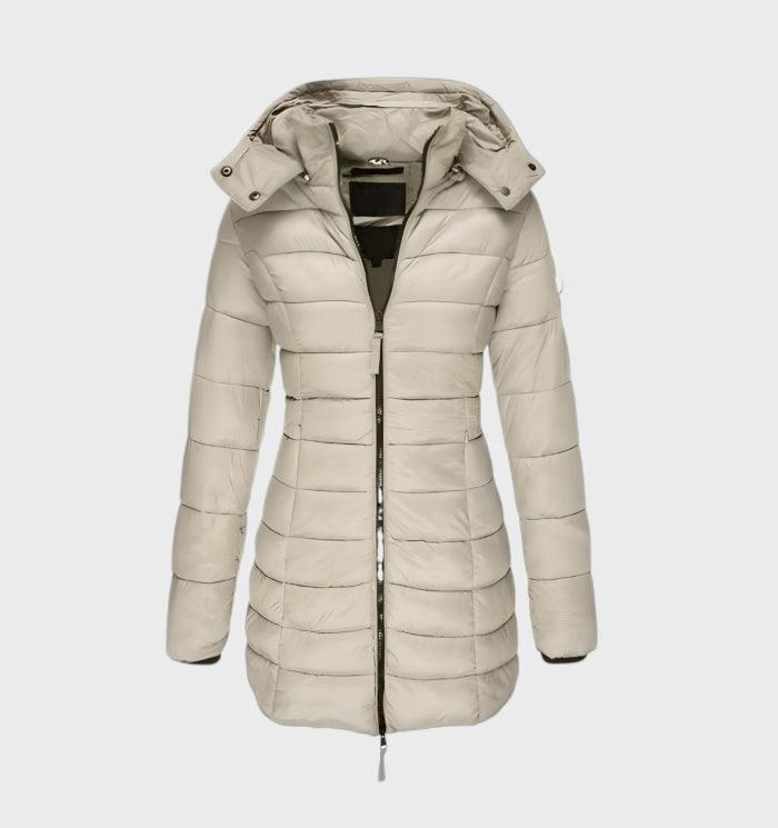 Bianca | Women's Hooded Longline Puffer Coat