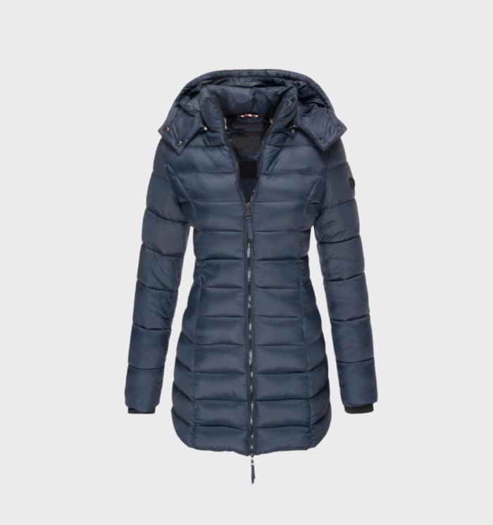 Bianca | Women's Hooded Longline Puffer Coat
