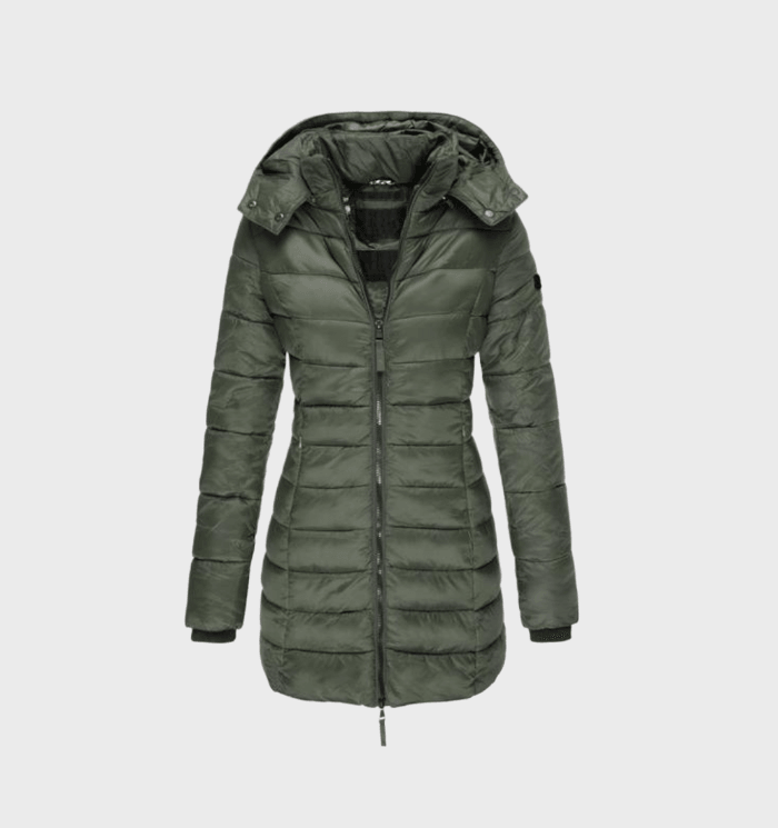 Bianca | Women's Hooded Longline Puffer Coat