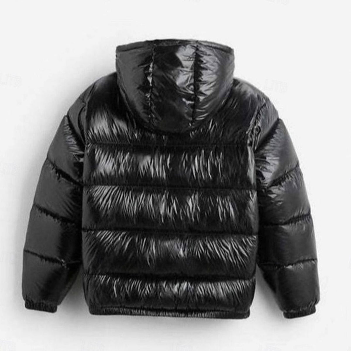 Caleb | Men's Quilted Hooded Coated Puffer Jacket
