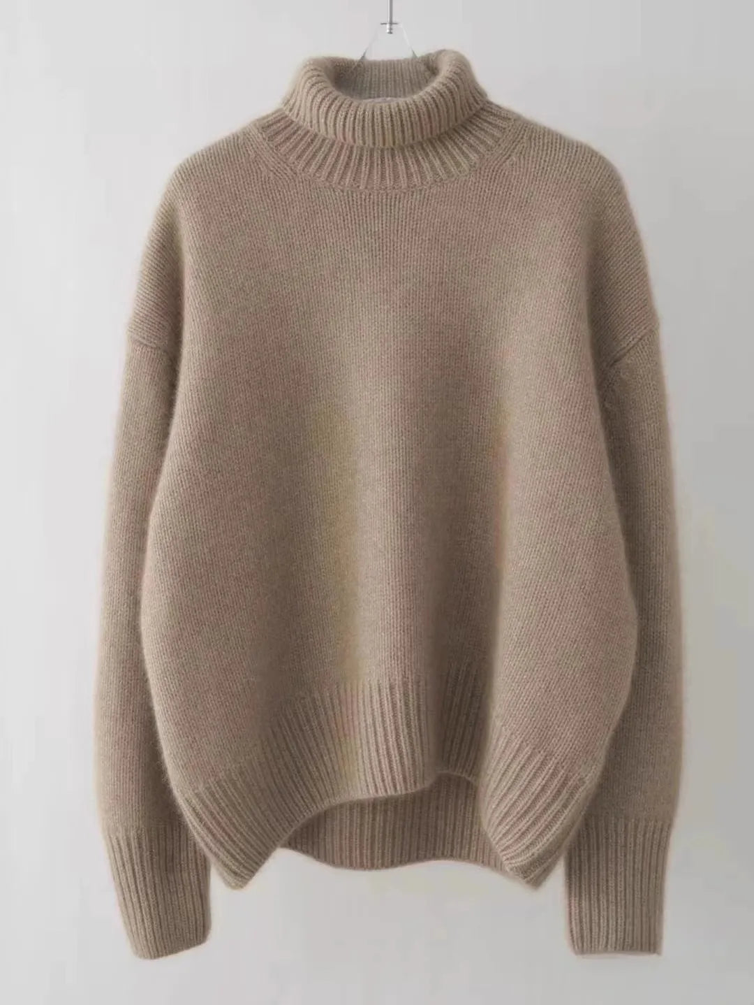 Camille | Women's Turtleneck Chunky Knit Sweater