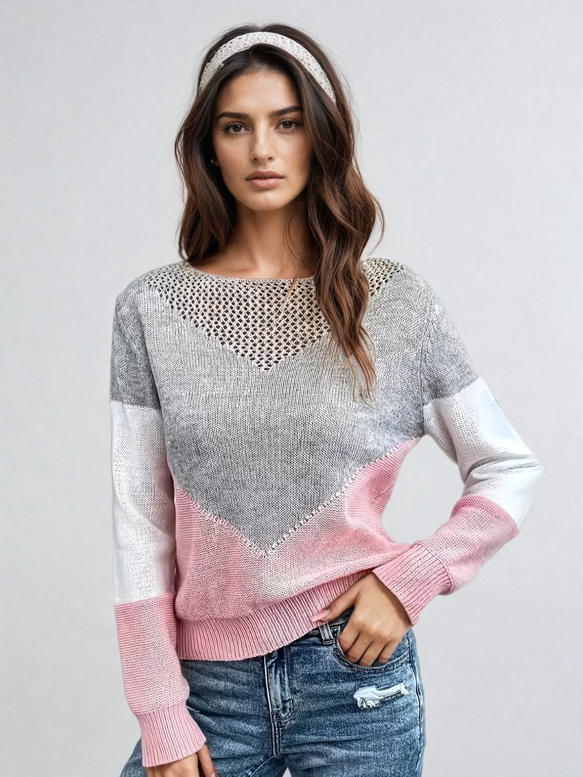 Casual Knit Sweater for Fall