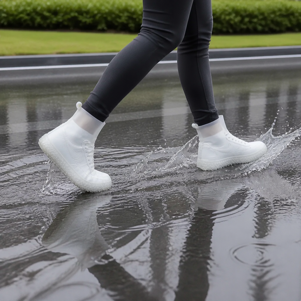Celine | Women's Rain Boots with Tread and Collar