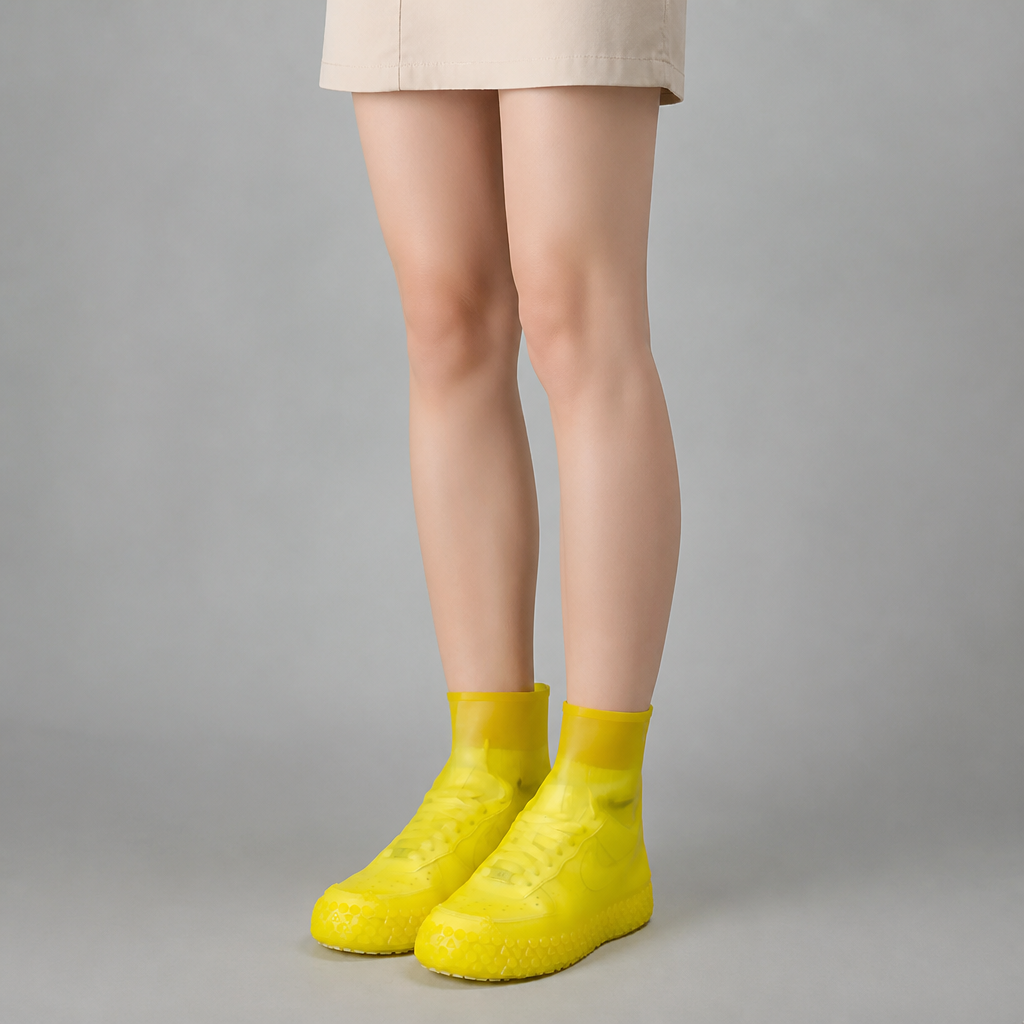 Celine | Women's Rain Boots with Tread and Collar
