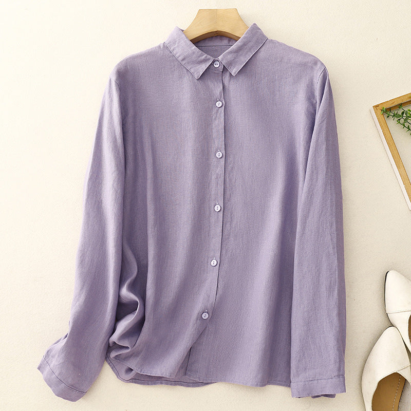 Clara Linen Shirt for Women