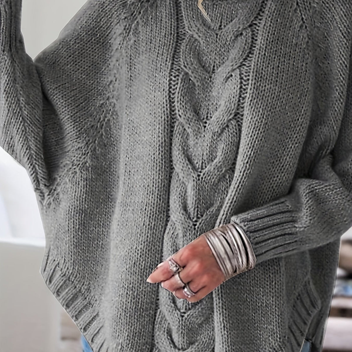 Colette | Women's Oversized Cable-Knit Sweater