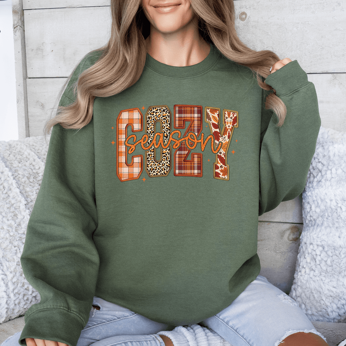 Cozy Season Pumpkin Sweatshirt