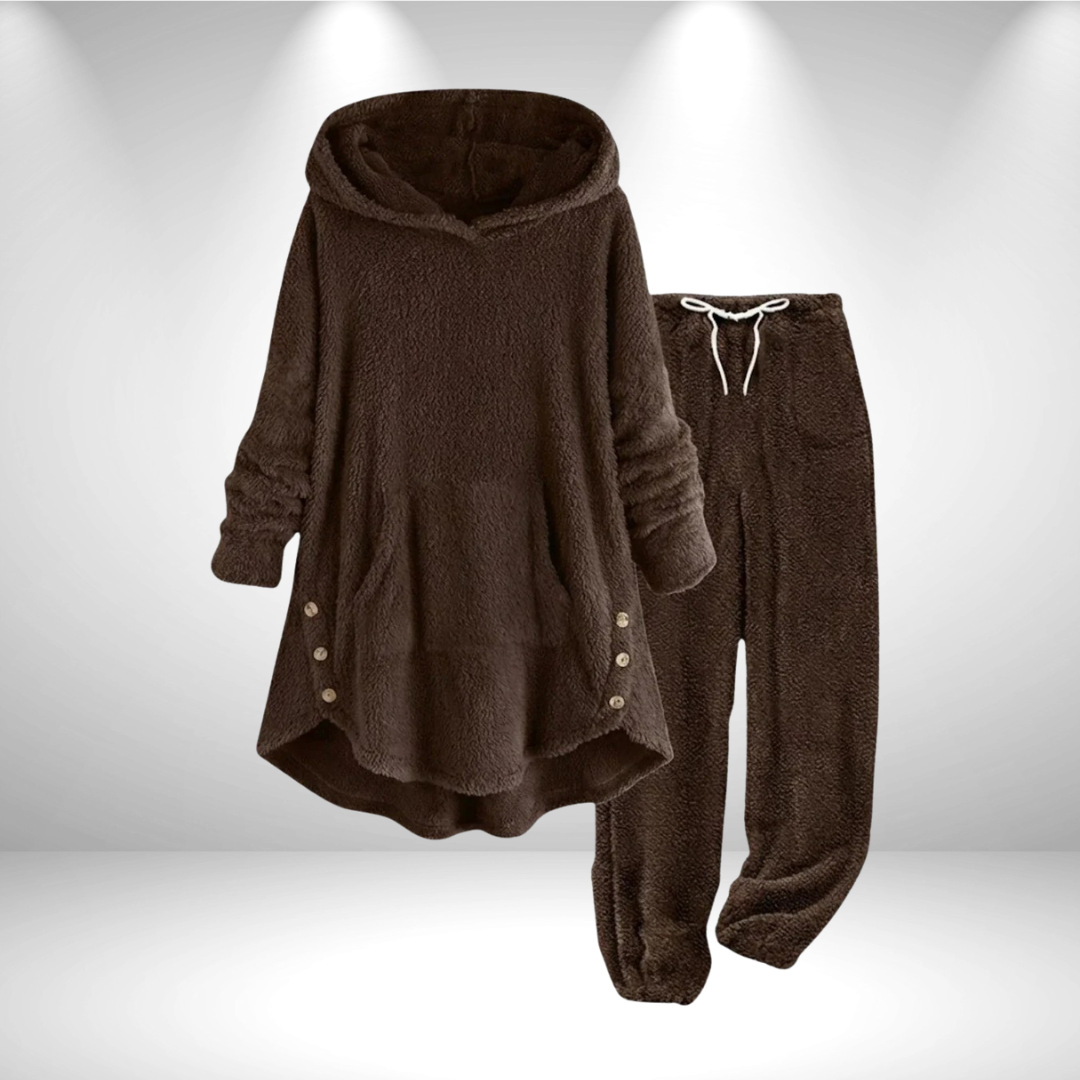 Cressy™ Ultra-Plush Tunic Lounge Set – Winter Warmth Edition