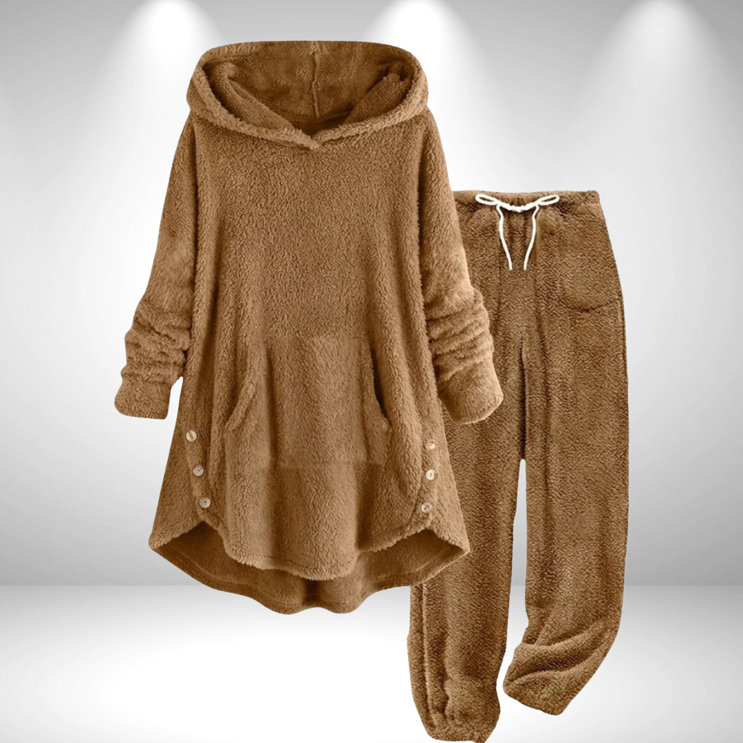 Cressy™ Ultra-Plush Tunic Lounge Set – Winter Warmth Edition