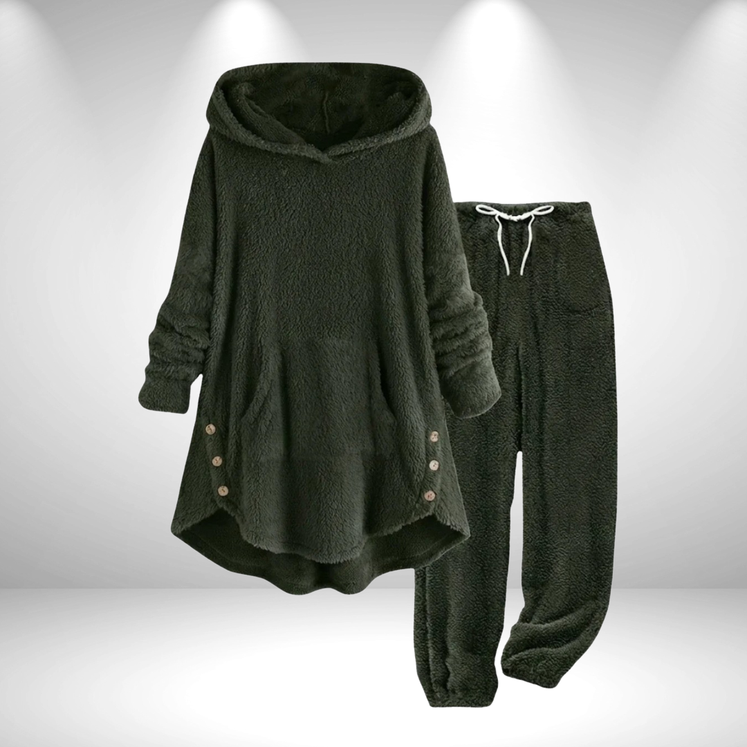 Cressy™ Ultra-Plush Tunic Lounge Set – Winter Warmth Edition