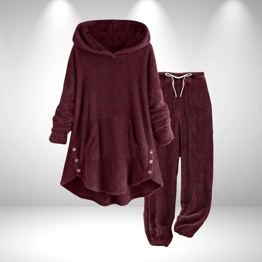 Cressy™ Ultra-Plush Tunic Lounge Set – Winter Warmth Edition
