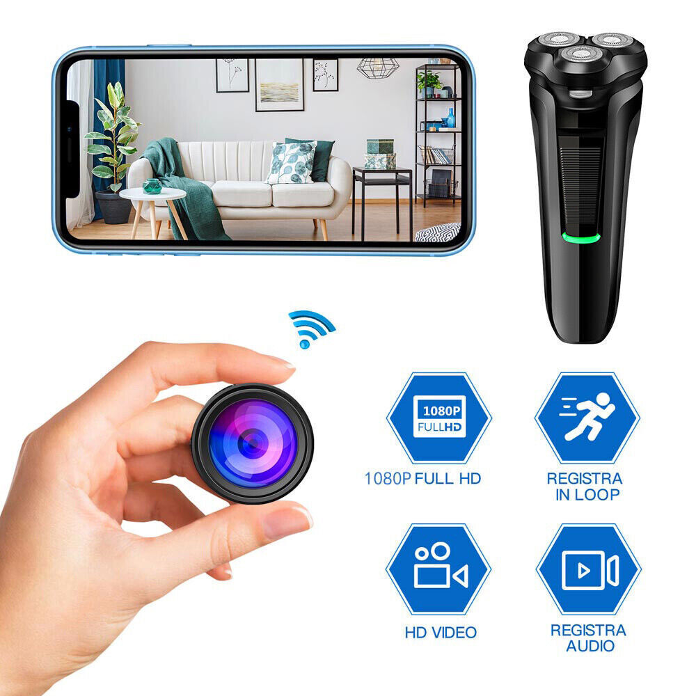 Hidden Razor Camera 1080P HD WiFi With Motion Detection