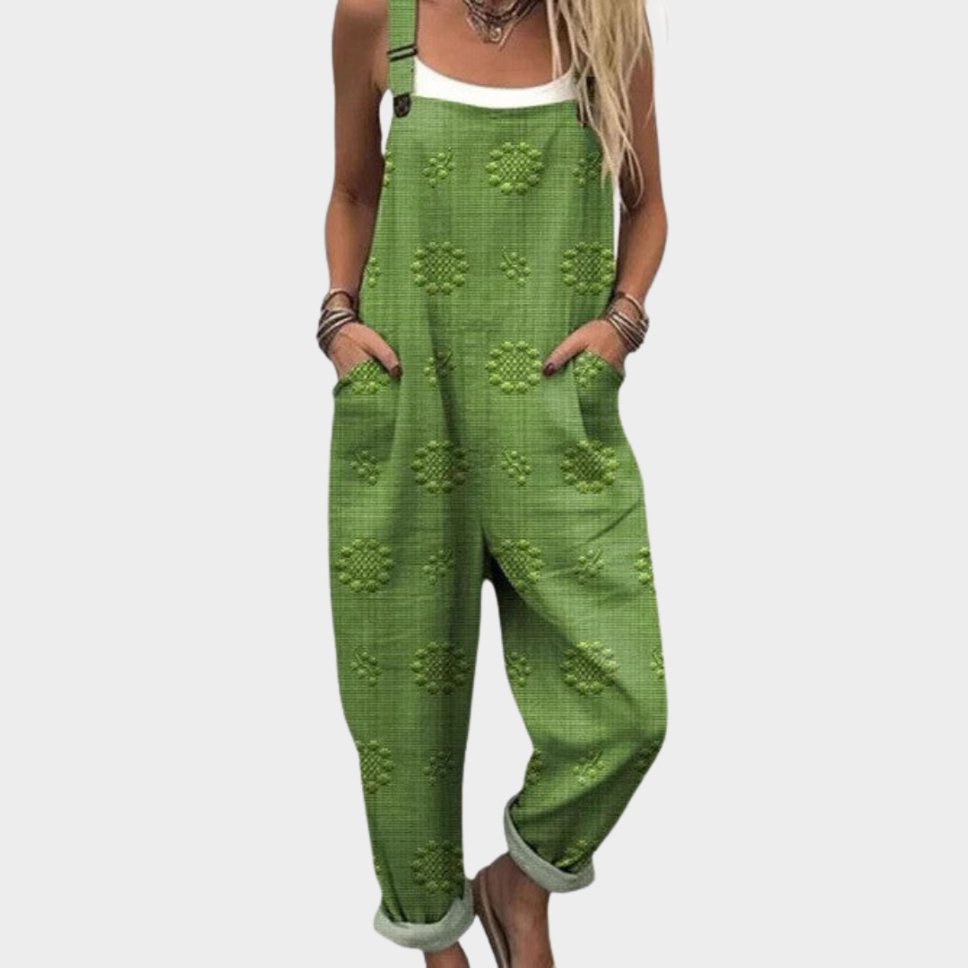 Daphne - Comfortable Printed Overalls