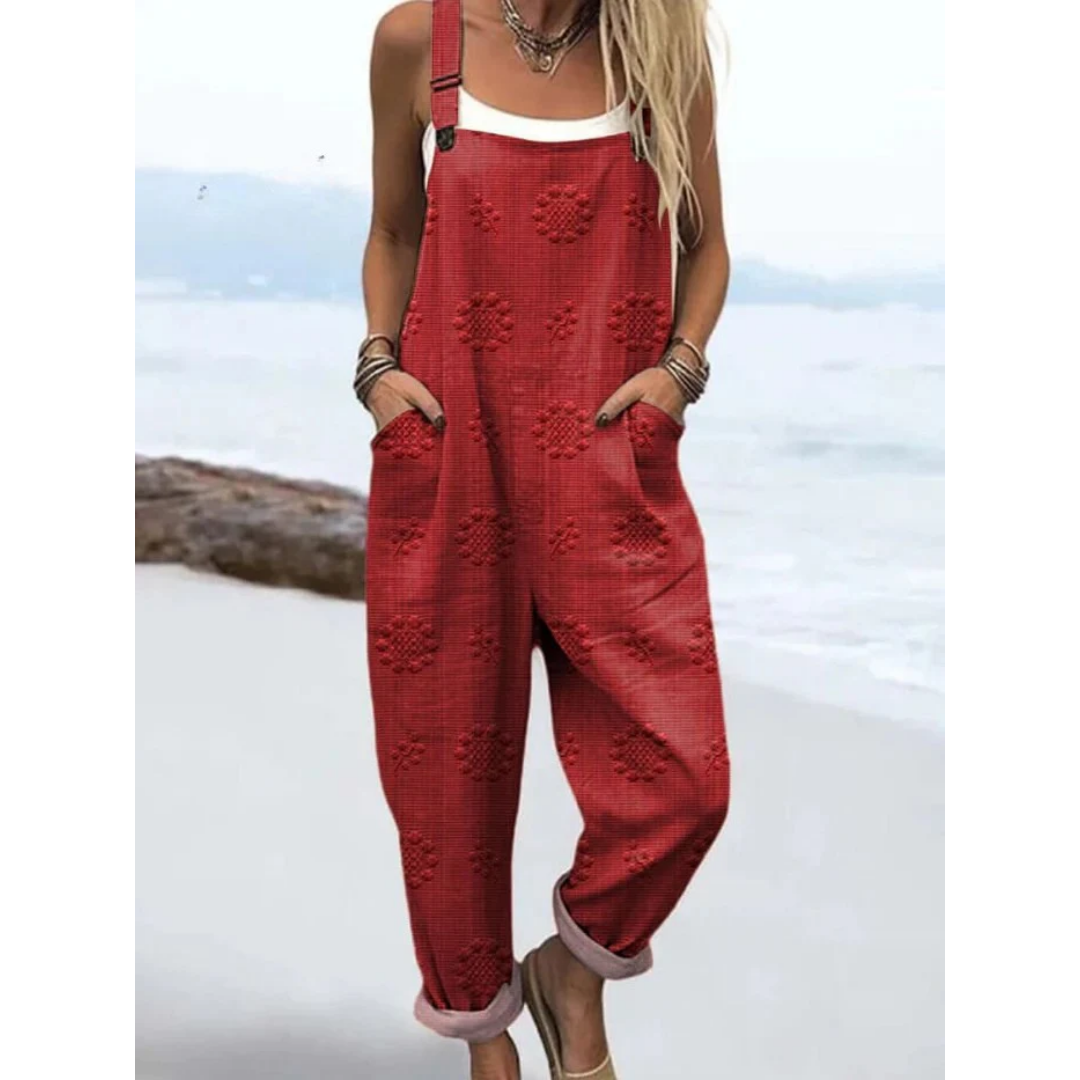 Daphne - Comfortable Printed Overalls