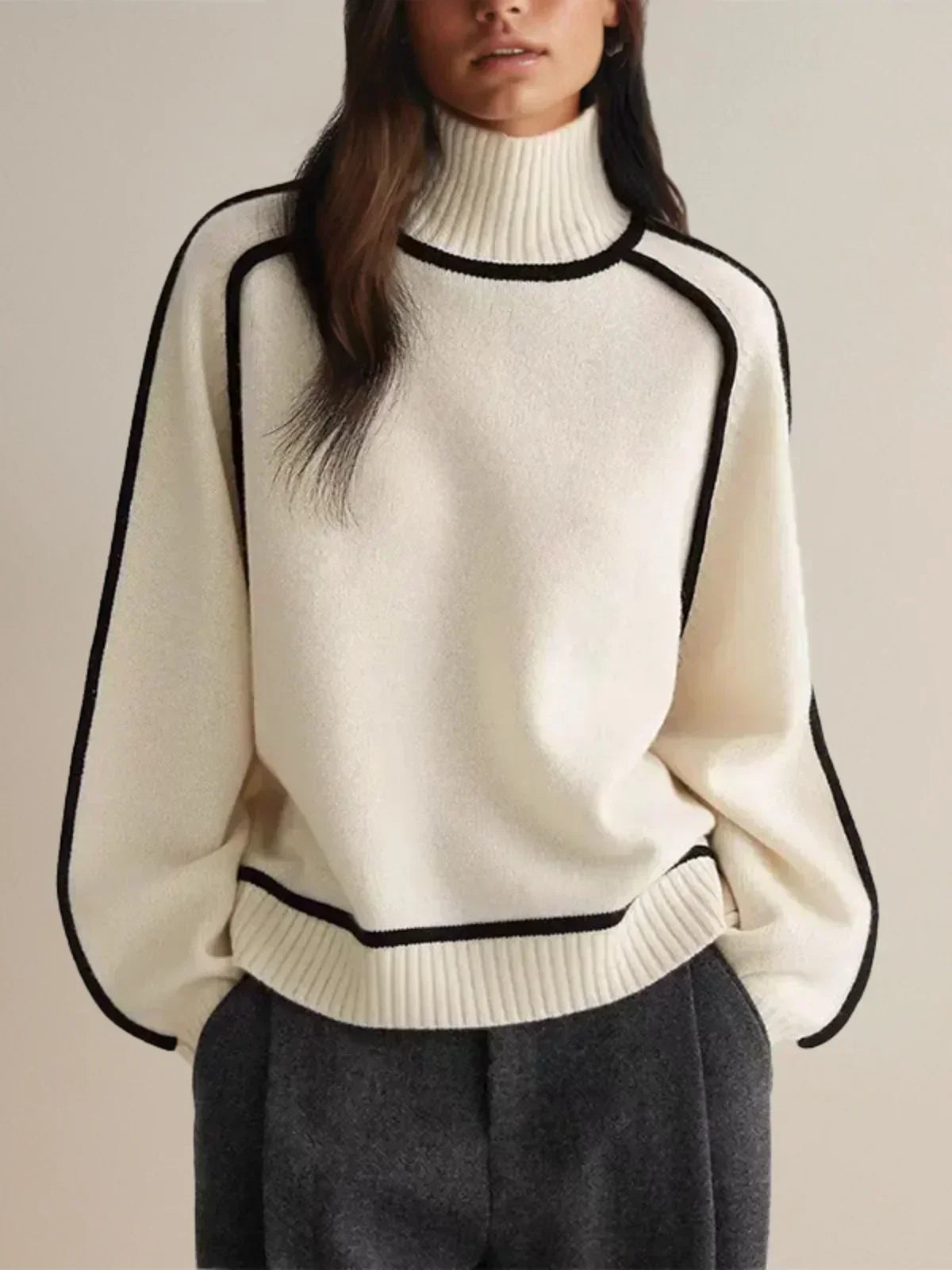 Darla Women's Elegant Turtleneck Sweater