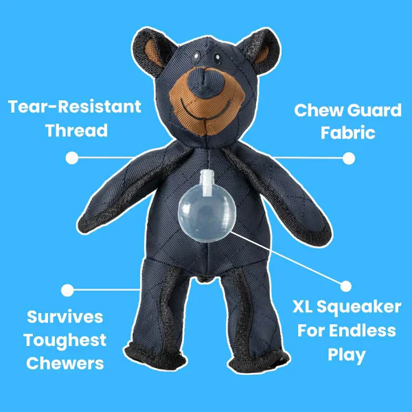 Dog Chew Toys Interactive Bear Design For Heavy Chewers