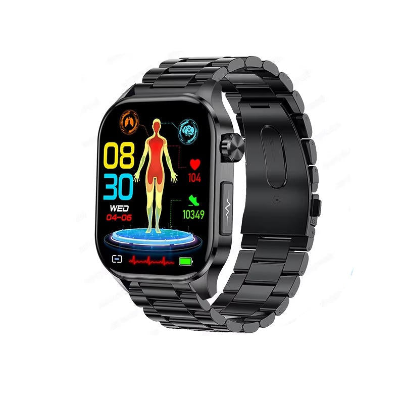 Smartwatch For Seniors With Blood Pressure, Blood Sugar And Health Tracking