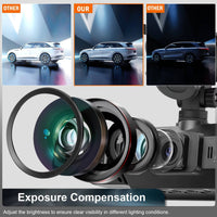 Car Dash Camera Wireless Front And Rear With Night Vision