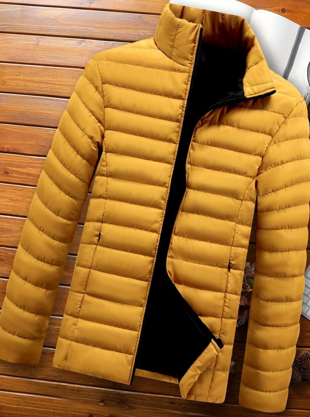 Elijah | Men's Lightweight Quilted Zip-Up Puffer Jacket