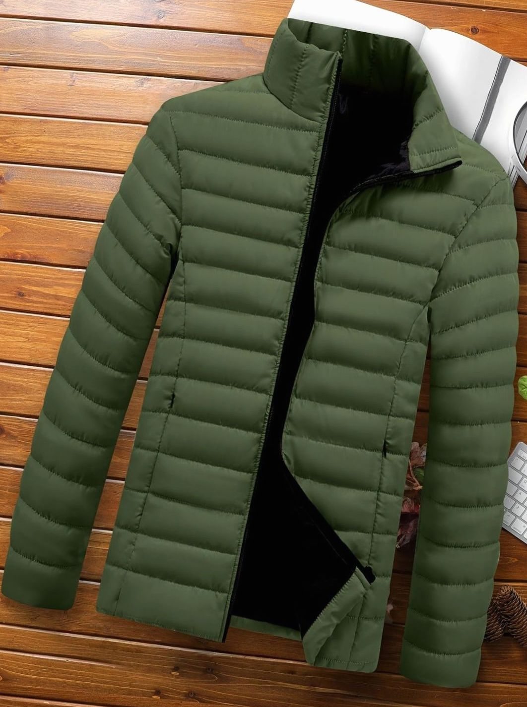 Elijah | Men's Lightweight Quilted Zip-Up Puffer Jacket