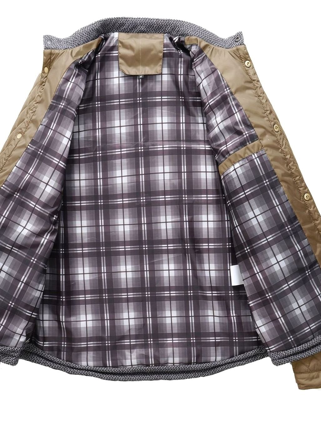 Elijah | Men's Quilted Stand-Collar Lightweight Zip Jacket