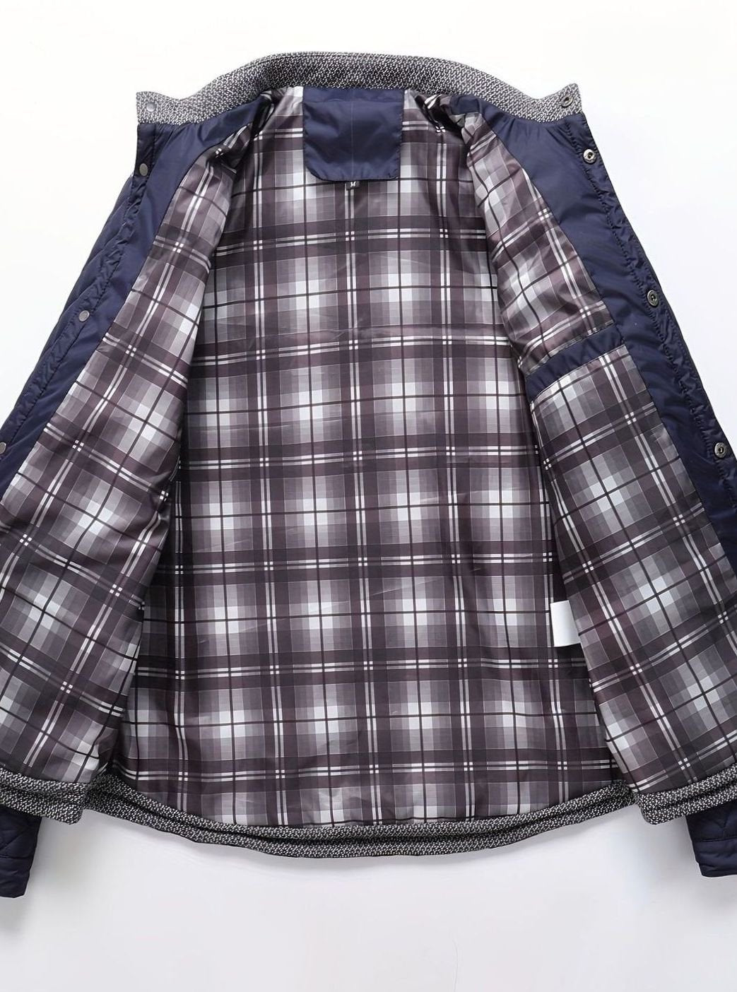 Elijah | Men's Quilted Stand-Collar Lightweight Zip Jacket