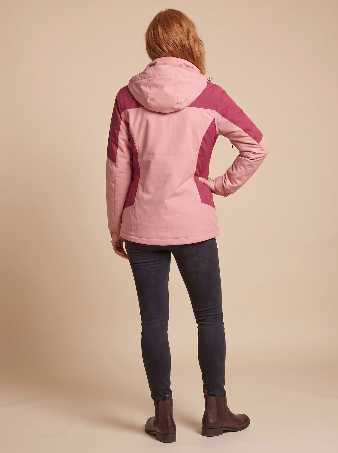 Evelyn | Women's 2-in-1 Hooded Softshell Fleece Outdoor Jacket
