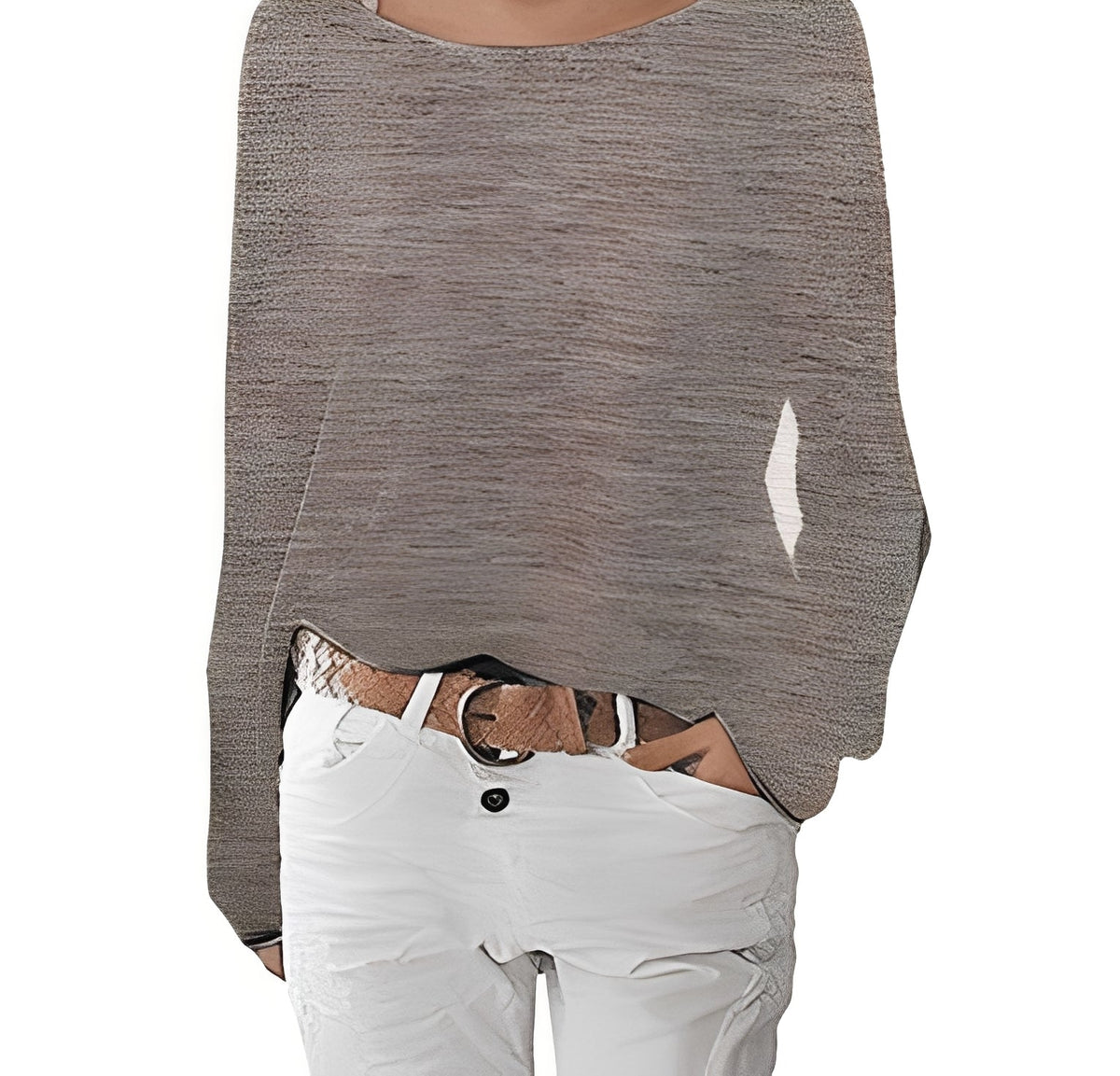 Georgia | Women's Off-Shoulder Oversized Sweater