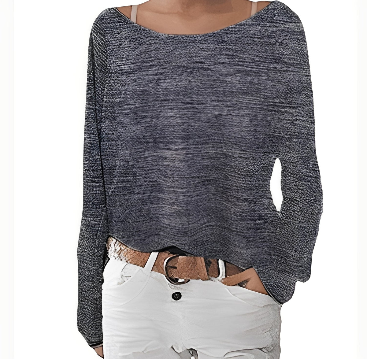 Georgia | Women's Off-Shoulder Oversized Sweater