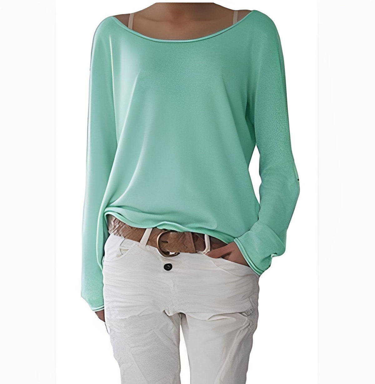 Georgia | Women's Off-Shoulder Oversized Sweater
