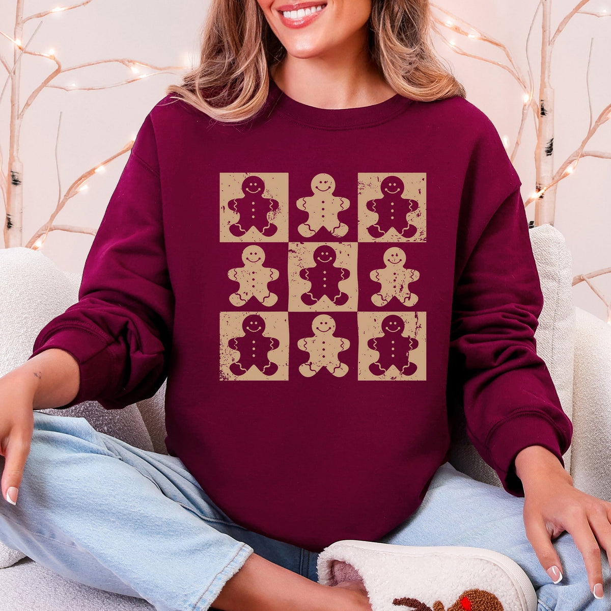 Gingerbread Christmas Sweatshirt