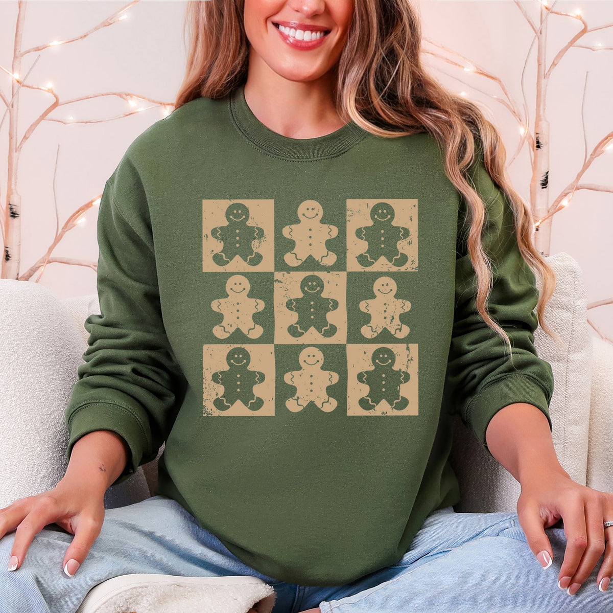 Gingerbread Christmas Sweatshirt