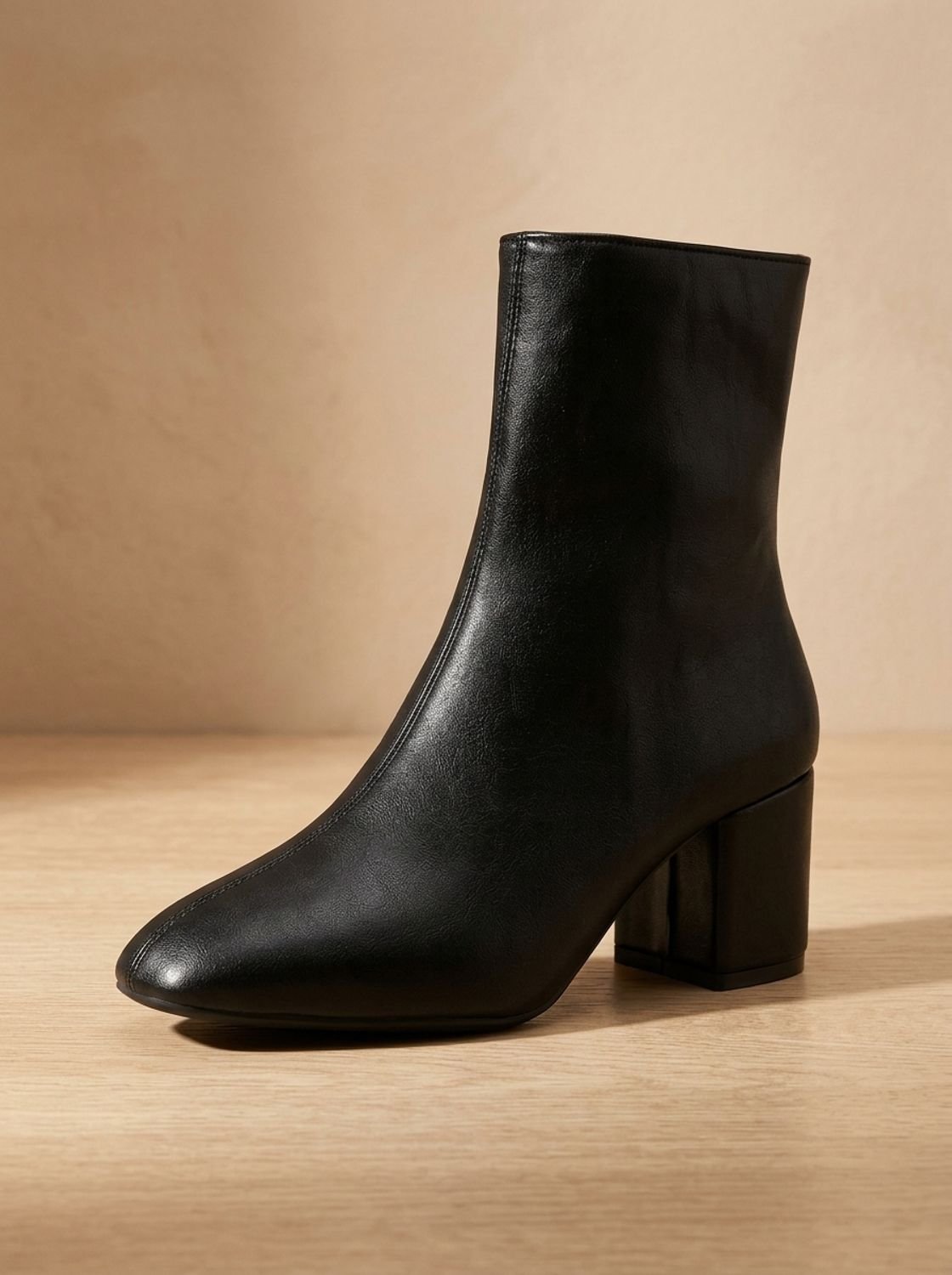 Grace | Women's Pointed-Toe Block-Heel Side-Zip Ankle Boots