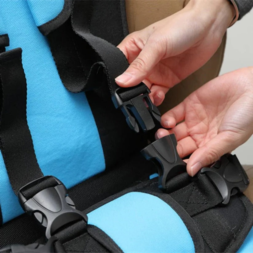 Car Seat For Travel Compact Child Booster Lightweight Foldable Design