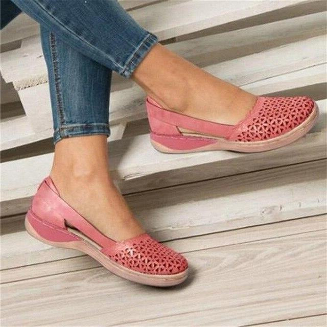 Women's Flats Bunion-Friendly With Wide Toe Box And Arch Support