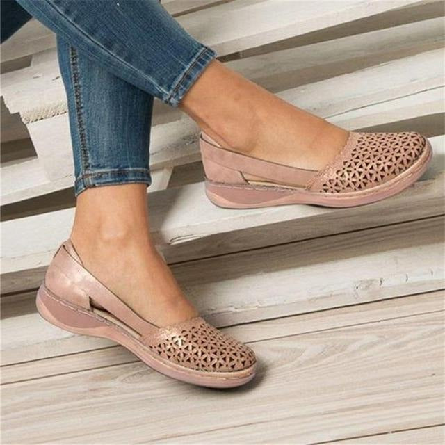 Women's Flats Bunion-Friendly With Wide Toe Box And Arch Support
