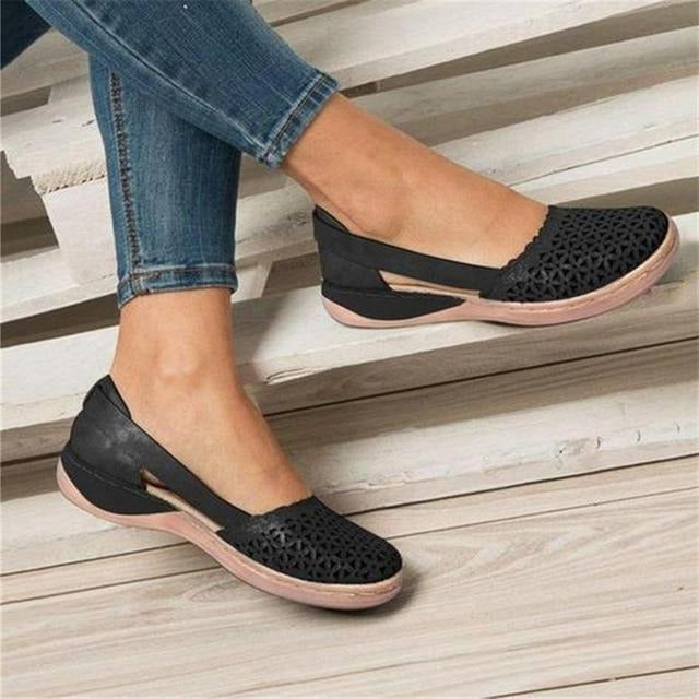 Women's Flats Bunion-Friendly With Wide Toe Box And Arch Support